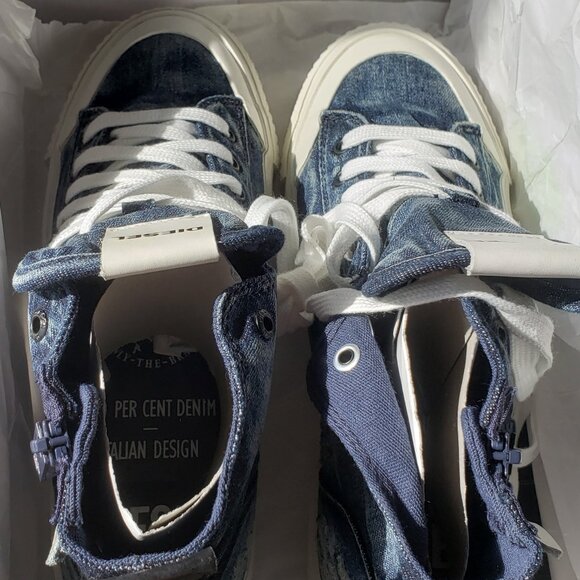 NWOT Diesel Mid Top Sneaker US8.5 - Picture 7 of 8